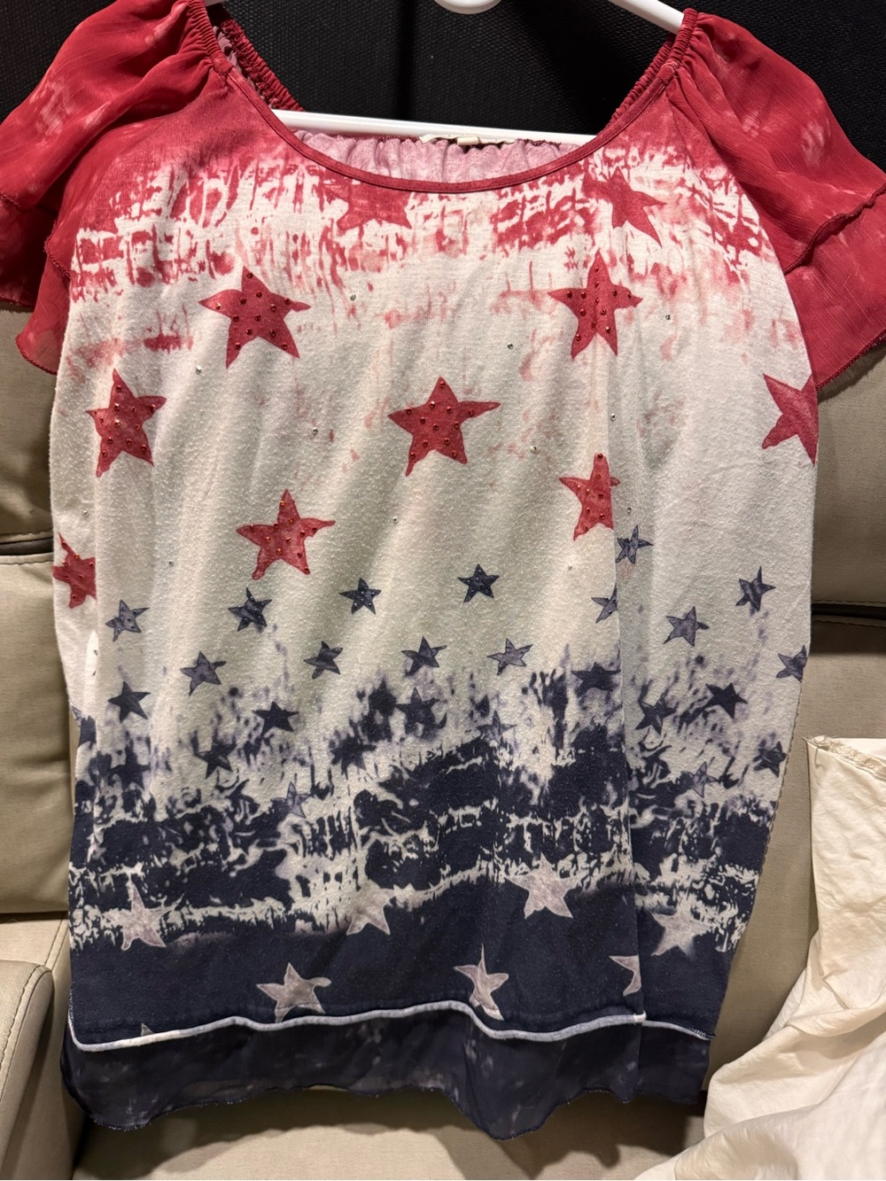 Patriotic Top; Large